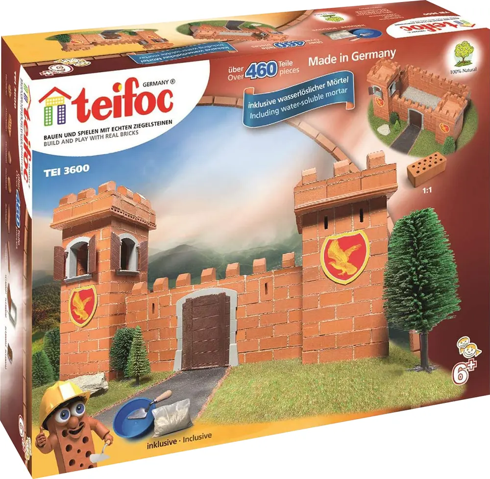teifoc Brick Construction Set| KNIGHTS CASTLE