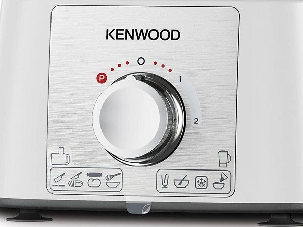 Kenwood Food Processor, 1000 Watt, 2 Liter, Multi function, White, FDP-65.400WH