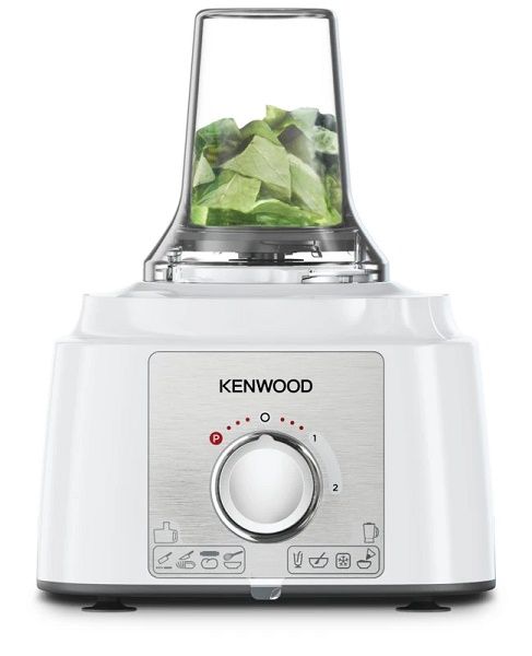 Kenwood Food Processor, 1000 Watt, 2 Liter, Multi function, White, FDP-65.400WH