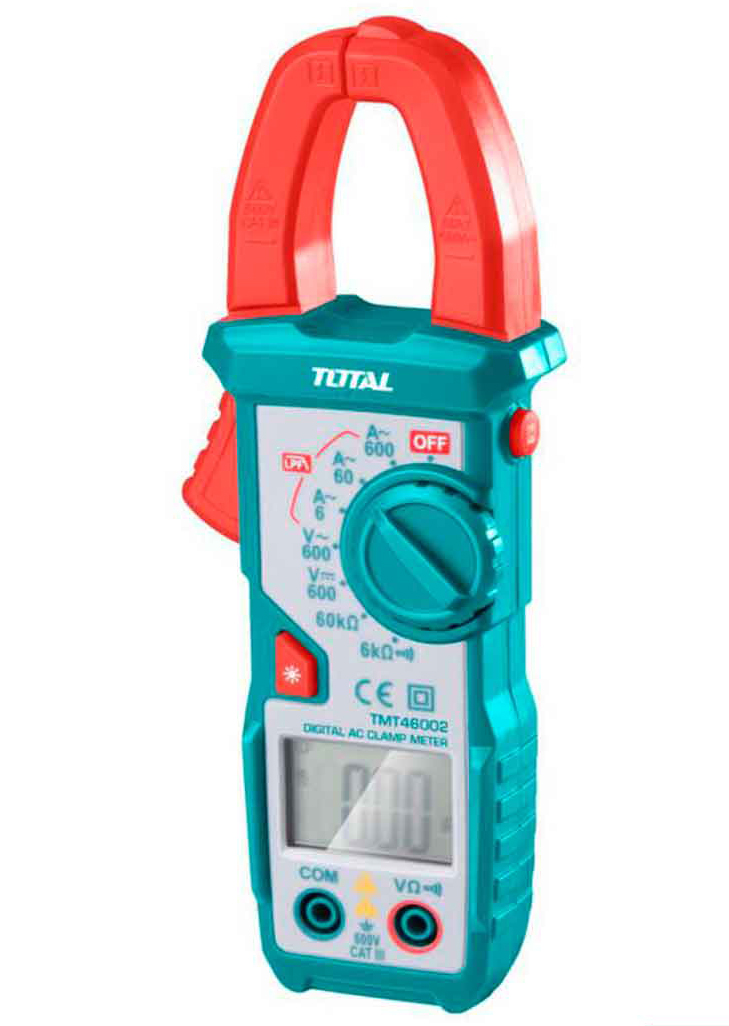 TOTAL DIGITAL AC CLAMP METER 600V-200A -TMT46002