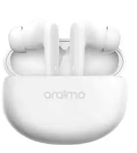 Oraimo RIFF OEB-E02D, Wireless Earbuds,Bluetooth, White Elghazawy Shop