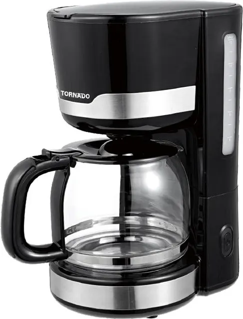 ماكينة تحضير قهوة امريكان تورنيدو، 1000 وات، أسود، TCMA-1015-B