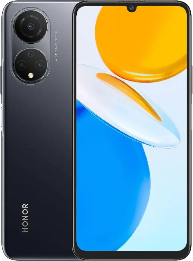 Honor X7 Dual SIM, 128GB Memory, 4GB RAM, 4G LTE, Midnight Black