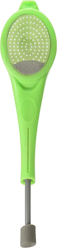 مصفاة صغيرللأعشاب بلاستيك - أخضر