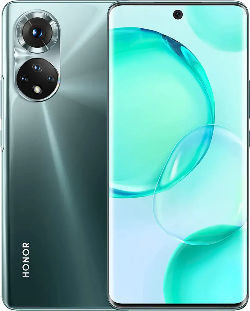 موبايل هونر 50، ثنائي الشريحة، ذاكرة داخلية 128 جيجابايت، رامات 6 جيجابايت، شبكة الجيل الخامس، أخضر