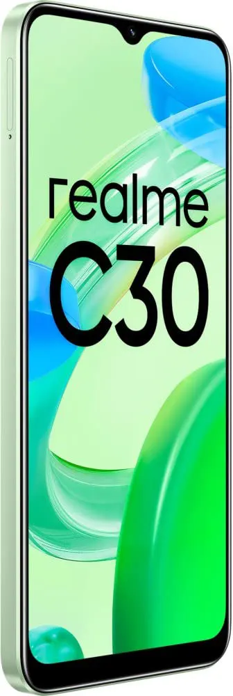 Realme C30 Dual SIM Mobile , 32 GB Memory, 2 GB RAM, 4G LTE, Bamboo Green
