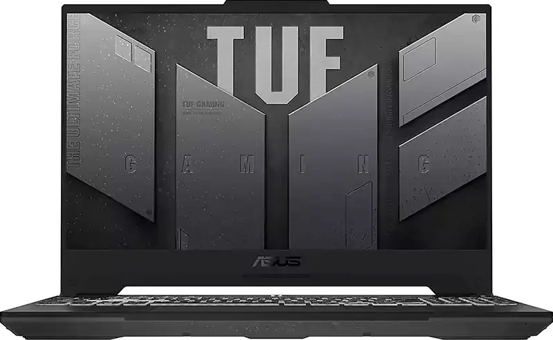 لاب توب  للألعاب أسوس TUF F15 للألعاب، معالج Intel® Core™ i7-12700H، الجيل الثاني عشر، رامات 16 جيجابايت، 1 تيرابايت SSD هارد، NVIDIA® GeForce RTX™ 3060-6GB GDDR6، شاشة 15.6 بوصة WQHD، ويندوز 11، رمادي