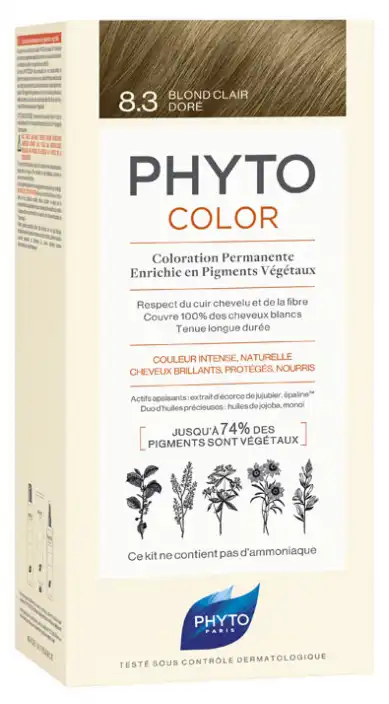 Phyto PhytoColor Color  Hair Colour 8.3 Light Golden Blonde