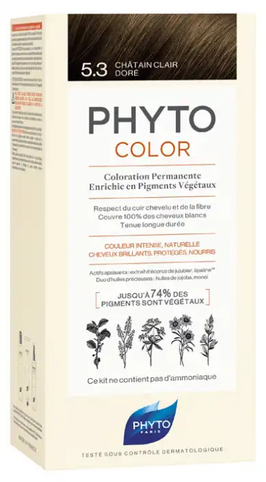 PhytoColor  Color  Hair Colour 5.3 Golden Light Chestnut