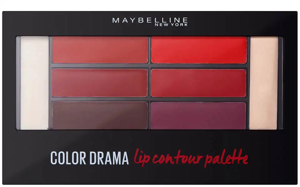 MAYBELLINE COLOR DRAMA LIP CONTOUR PALETTE 01