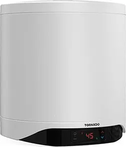 سخان مياه كهرباء تورنيدو 30 لتر ، شاشة ديجيتال، أبيض، TEEE-30DW