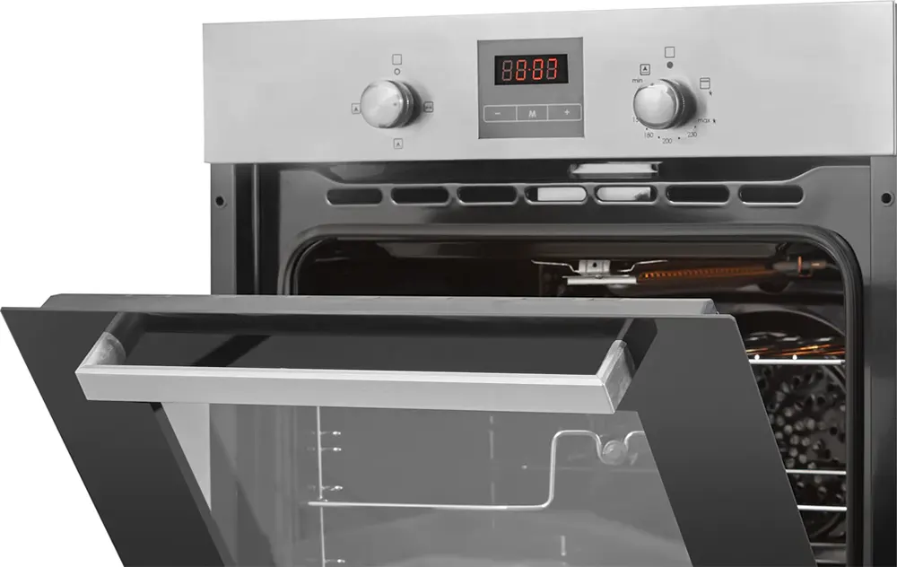 HANS Built-in oven, 60 cm, gas, 67 litres, digital with grill, OGO20-10