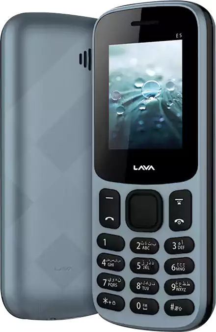 لافا E5 ثنائي الشريحة ، شاشة 1.77 بوصة ، أسود*أزرق