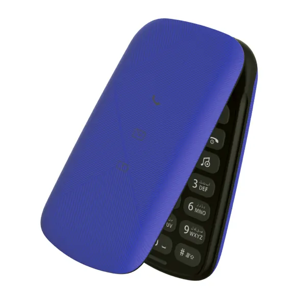 Lava F2 Dual SIM, 2.4 Inch Display, Blue