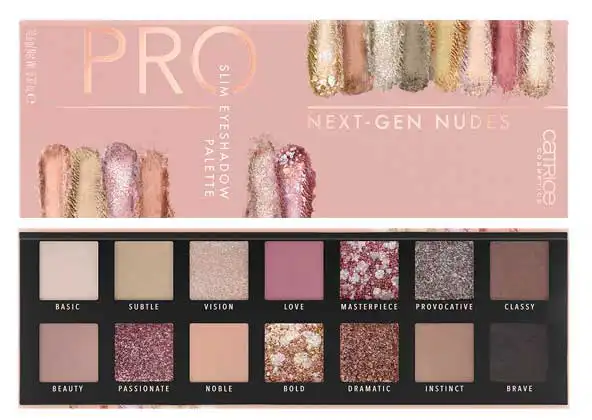 CATRICE NEXT GEN NUDES SLIM EYESHADOW PALETTE 010