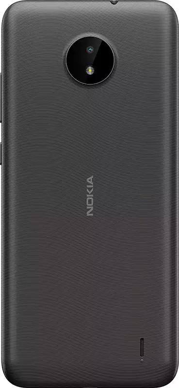 Nokia C10 Dual SIM Mobile, 32GB Internal Memory, 2GB RAM, 3G Network, Gray