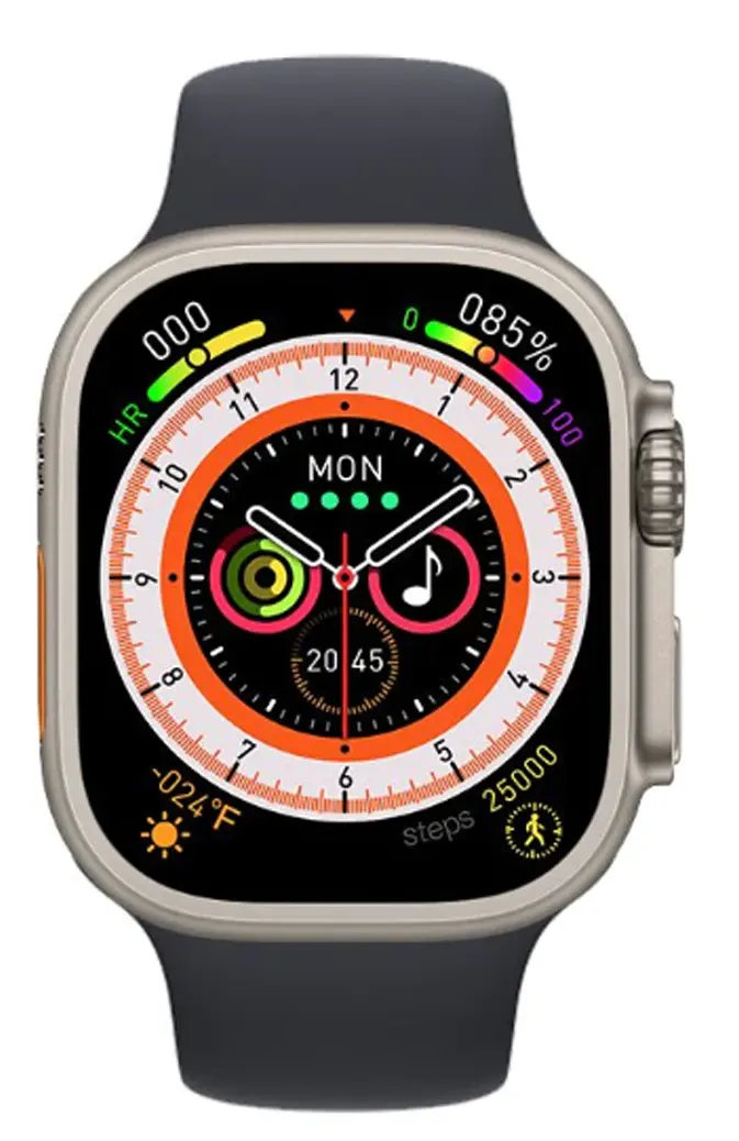 Smart Watch GS8 Ultra Space Aluminum Case