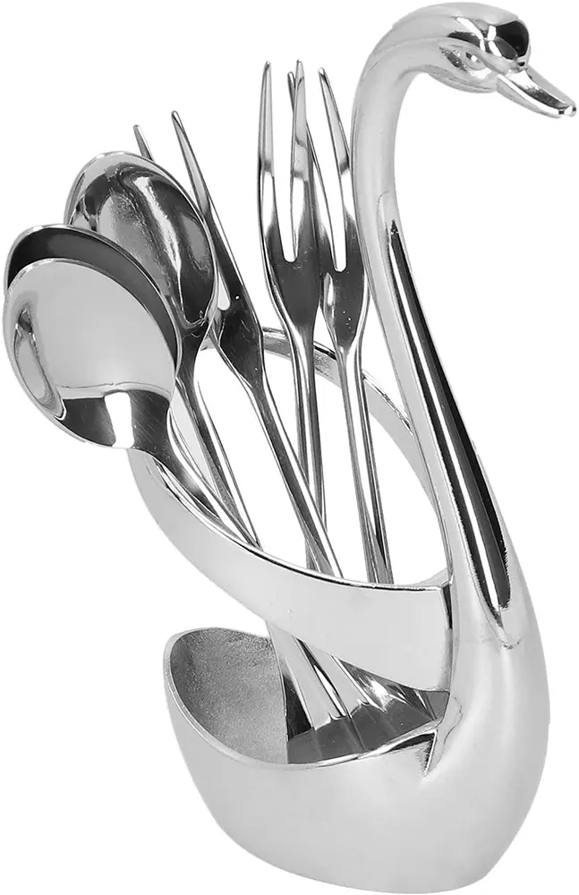 صفاية معالق شكل البجعة - سيلفر