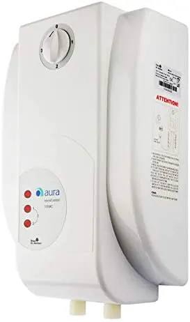 Aura instant electric water heater, 9 kW, white, 105MC