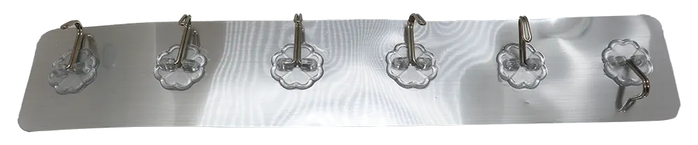 شماعة باب 6 هوك - فضي