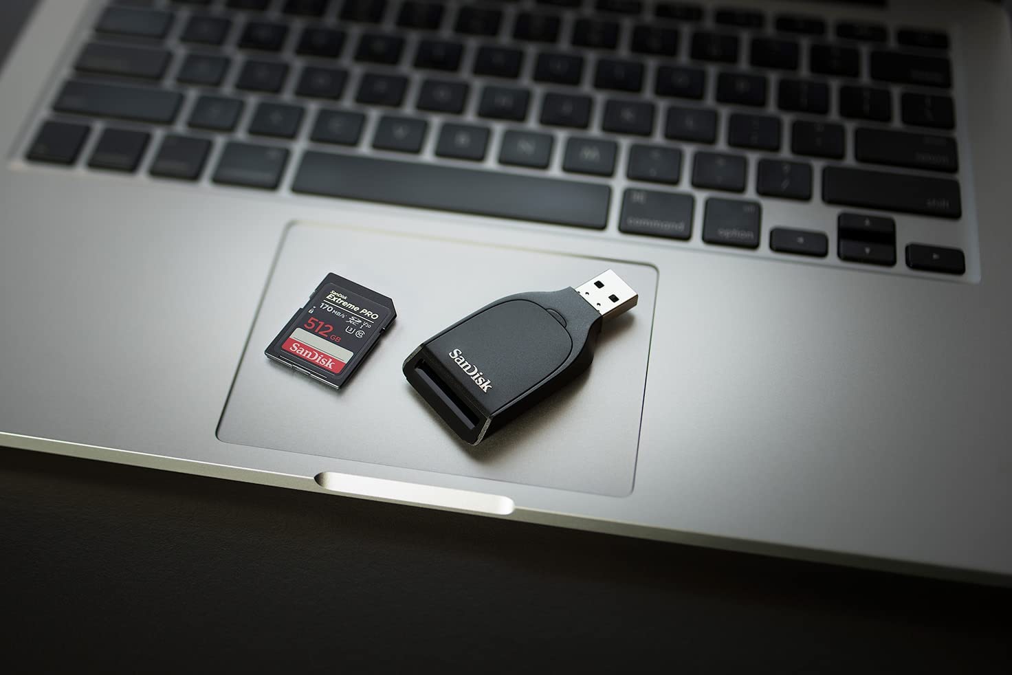 SanDisk Card Reader, USB-A, Black, SDDR-C531-ANANN