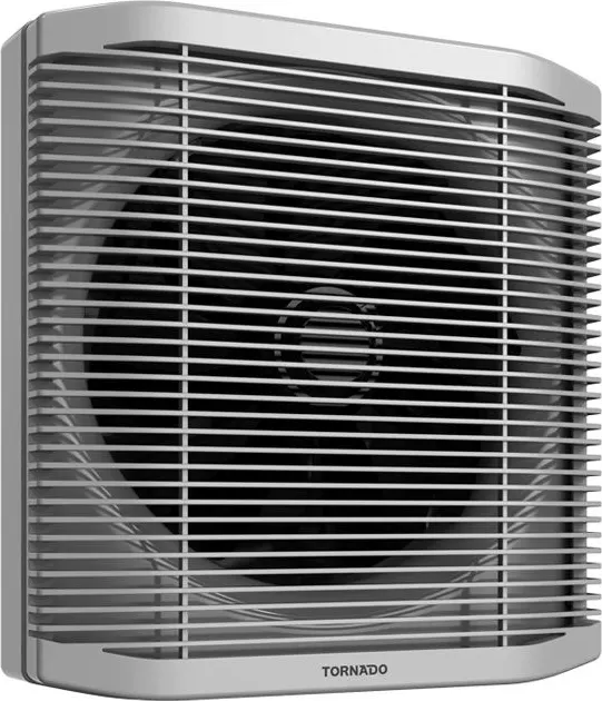 Tornado Wall Mounted Ventilating Fan, 35*35 cm, Privacy Grid, Gray, TVS.30BG