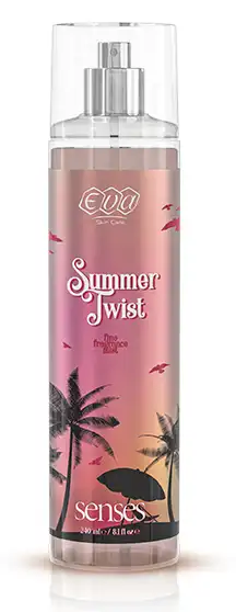 Eva Summer Twist Body Splash for Women, 240 ml