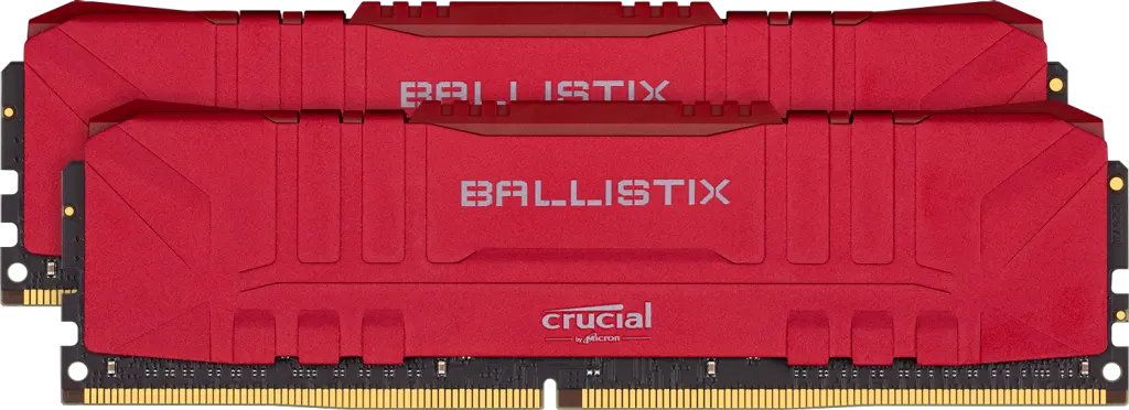 Crucial Ballistix Gaming RAM, 32GB, 3600MHz, DDR4, Red
