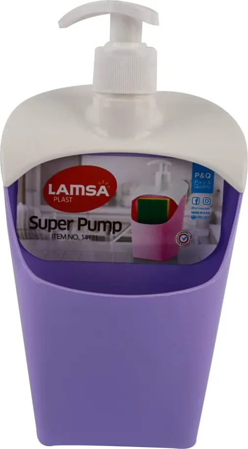 Soap pump and touch sponge - multiple colors