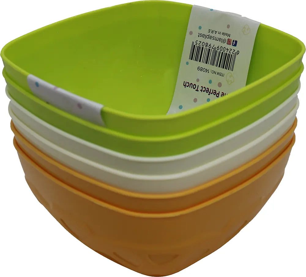 طقم بولات لمسة مكون من 6 قطع - ألوان متعددة