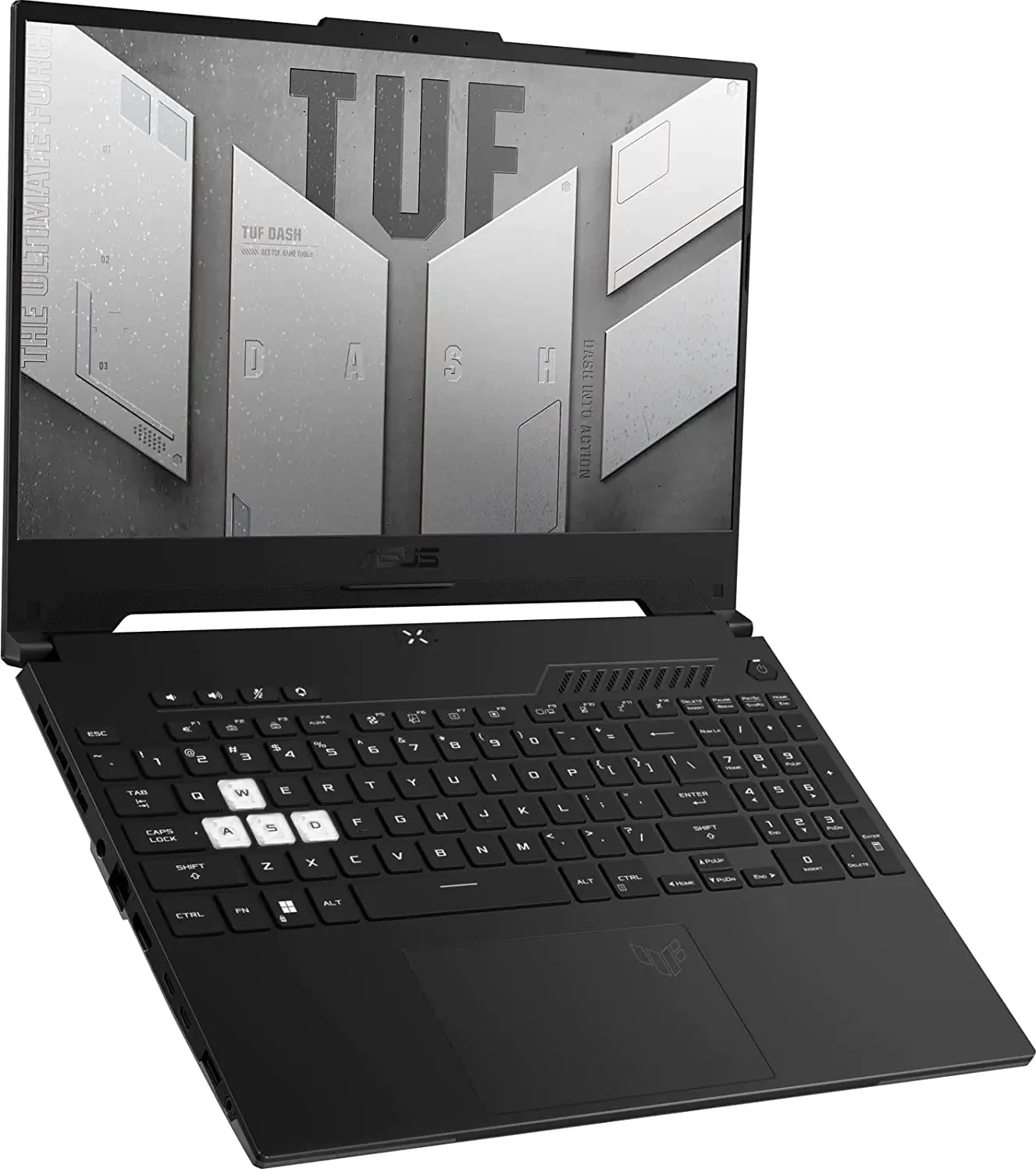 Asus TUF Dash F15 Laptop, Intel® Core™ i5-12450H, 12th Gen, 8GB RAM, 512GB SSD, NVIDIA® GeForce RTX™ 3050 4GB GDDR6, 15.6 Inch FHD, Windows 11, Black