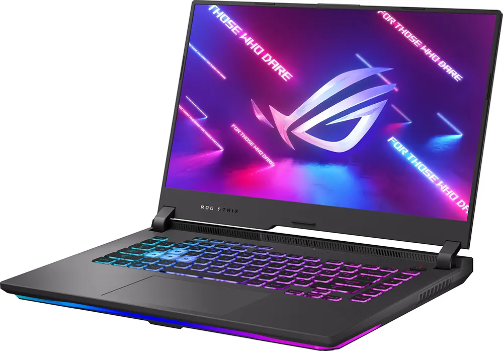 لاب توب أسوس روج سترايكس G15، معالج AMD Ryzen™ 7 6800H، رامات 16 جيجابايت، 512 جيجابايت ٍٍSSD هارد، NVIDIA® GeForce RTX™ 3060 6GB GDDR5، شاشة 15.6 بوصة FHD IPS، ويندوز 11، رمادي