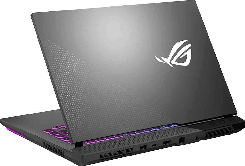 لاب توب أسوس روج سترايكس G15، معالج AMD Ryzen™ 7 6800H، رامات 16 جيجابايت، 512 جيجابايت ٍٍSSD هارد، NVIDIA® GeForce RTX™ 3060 6GB GDDR5، شاشة 15.6 بوصة FHD IPS، ويندوز 11، رمادي