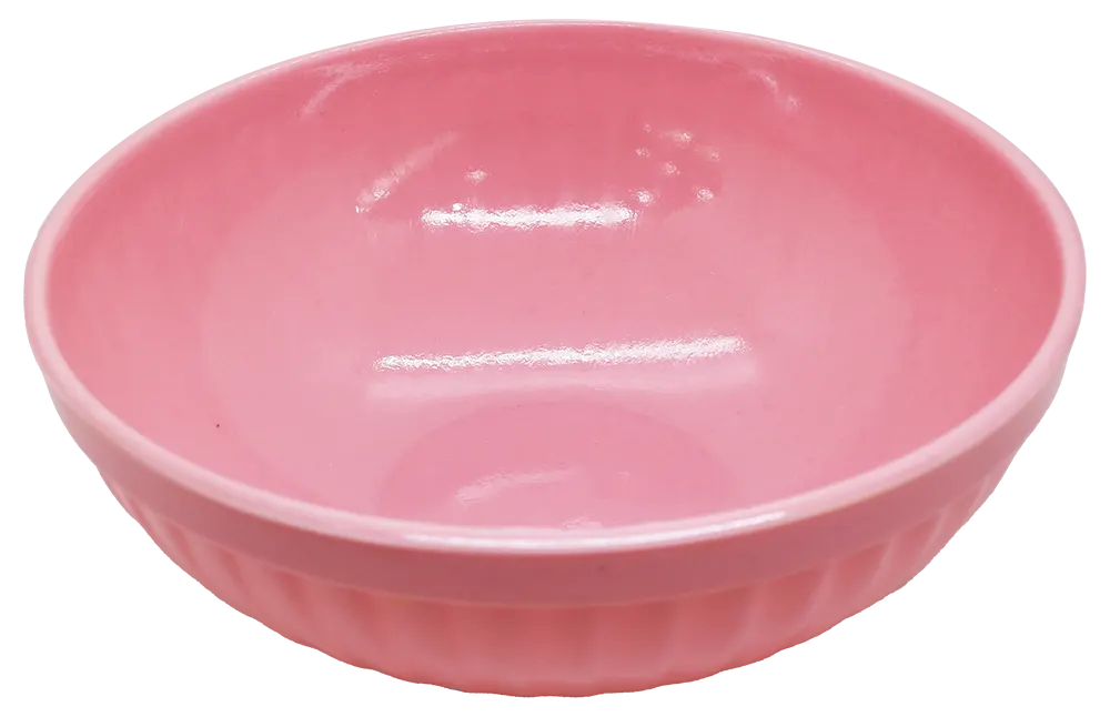 بولة بلاستيك شكل دائري مقاس 3 - بينك