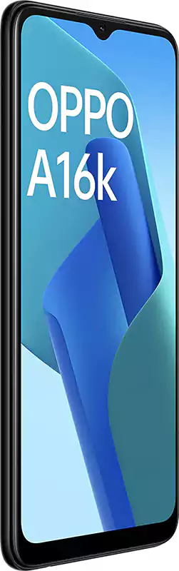 OPPO A16K Dual SIM Mobile, 32GB Internal Memory, 3GB RAM, 4G LTE, Black