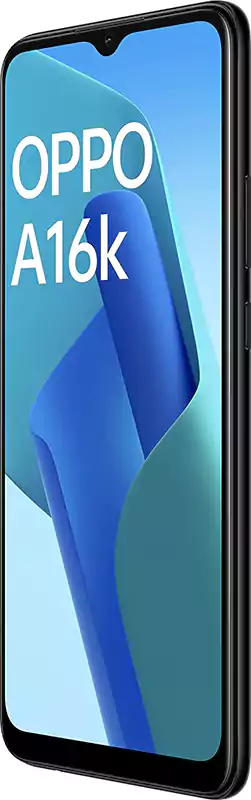 OPPO A16K Dual SIM Mobile, 32GB Internal Memory, 3GB RAM, 4G LTE, Black