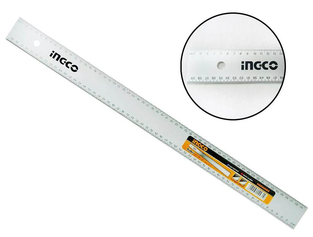 Steel ruler 60 cm. Ingco HSR26002