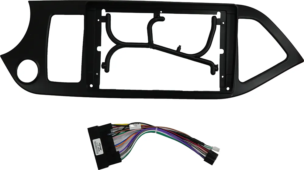 Car cassette frame for KIA MORNING 2009-2016, Black