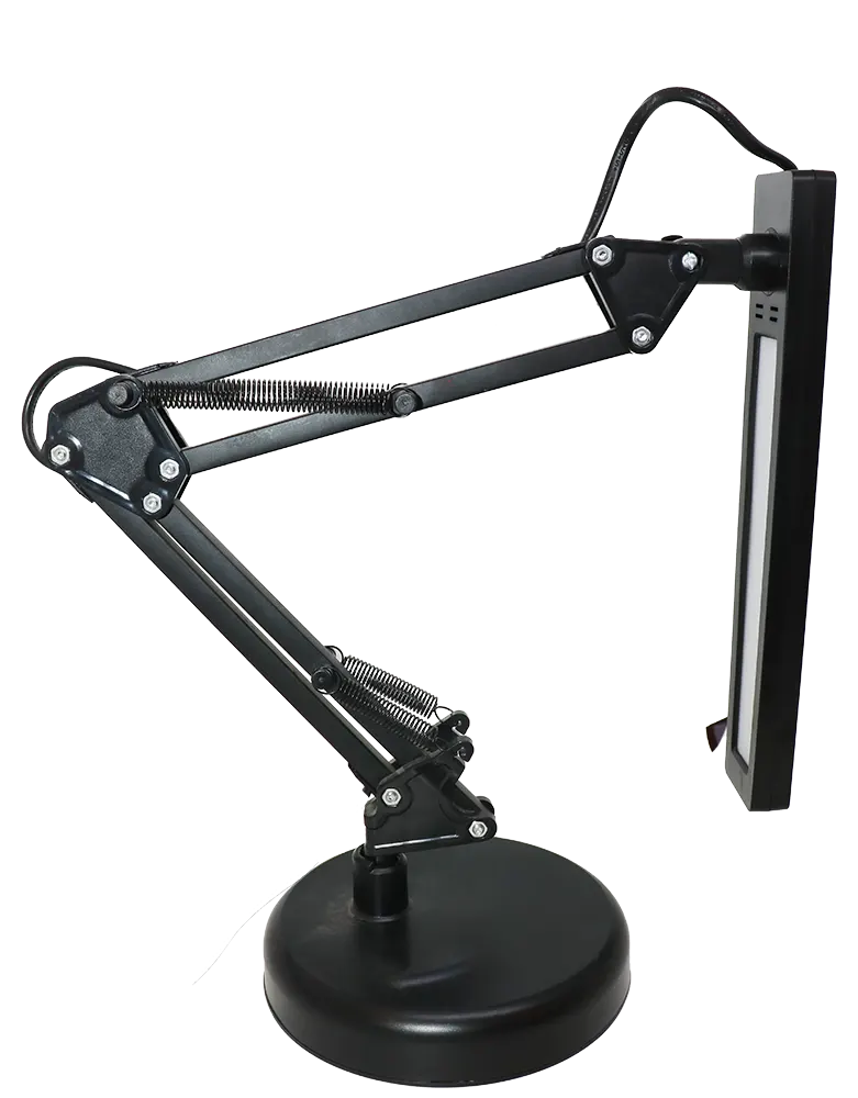 أباجورة مكتب، ليد، هندسية، أسود