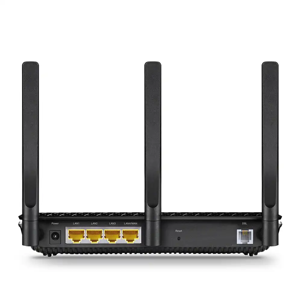 TP-Link Wireless VDSL-ADSL Modem Router, Black, Archer VR600
