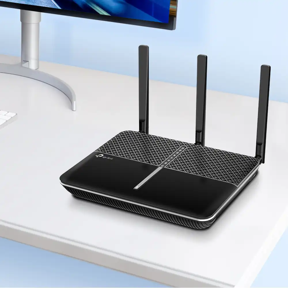 TP-Link Wireless VDSL-ADSL Modem Router, Black, Archer VR600