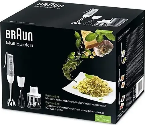 Braun Hand Blender 600 Watt, 600 ml, White MQ525