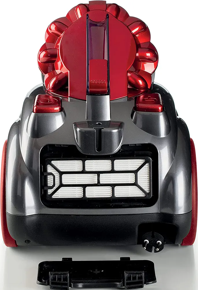 مكنسة كينود 2200 وات، 3.5 لتر، بدون كيس، احمر*اسود، VBP80