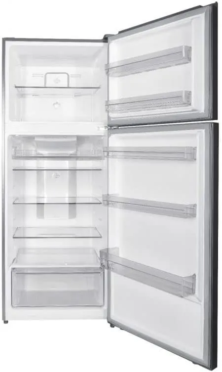 White Whale Refrigerator, No Frost, 430 Liter, 2 Doors, Digital, Water Dispenser, Black, WR-4385HBX