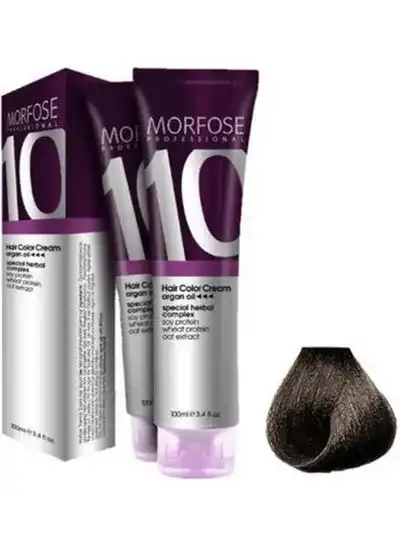 صبغة شعر بتركيبة كريمية من مورفوز  5 بني فاتح أرجواني- فضي  100 مل