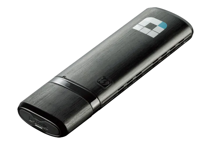 محول USB لاسلكي دي لينك AC1300، سرعة 400-867 ميجابايت، أسود، DWA-182