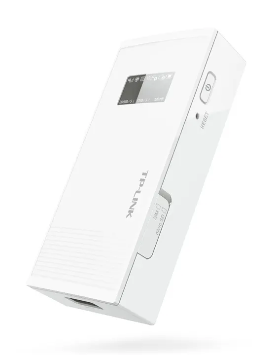 راوتر محمول 3G  تي بي لينك + باور بانك 5200 مللي امبير، أبيض، M5360