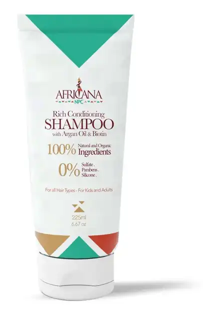 شامبو ريتش بزيت الارجان من افريكانا 225 مل