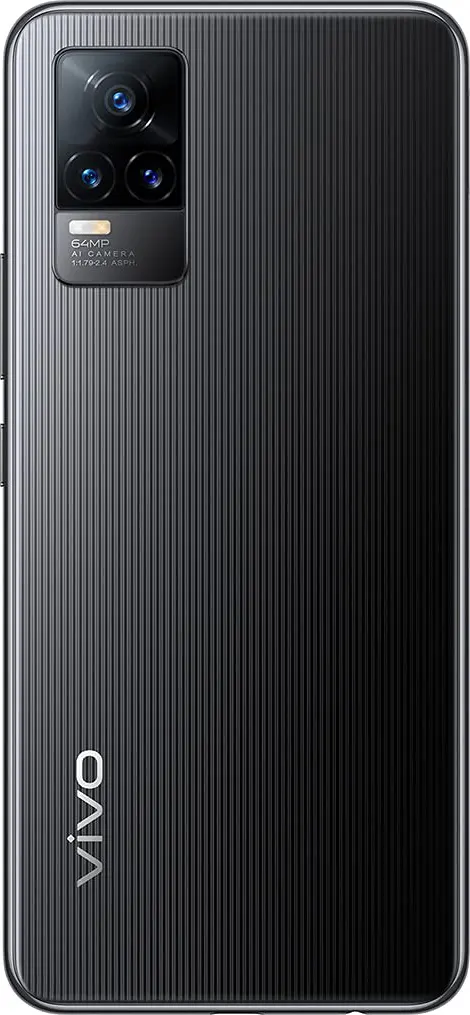 VIVO Y73 Dual SIM, 128GB Memory, 8GB RAM, 4G LTE, Roman Black