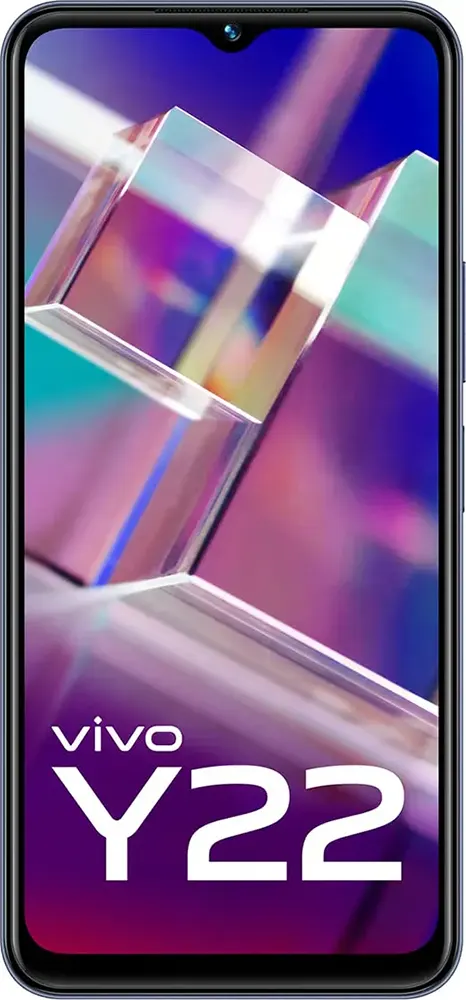 VIVO Y22 Dual SIM, 64GB Memory, 4GB RAM, 4G LTE, Starlit Blue